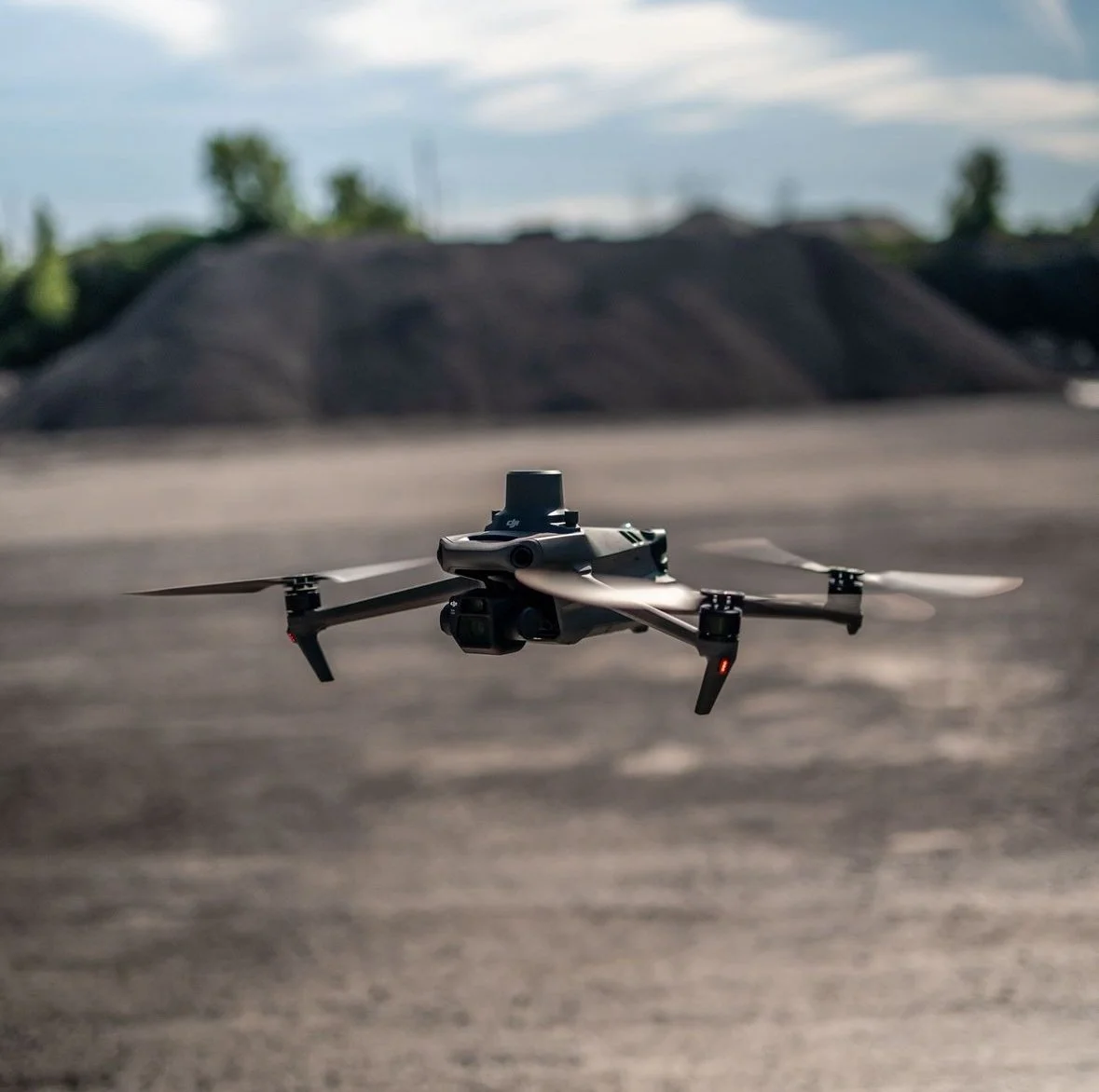 Close-up of AT Aerials drone